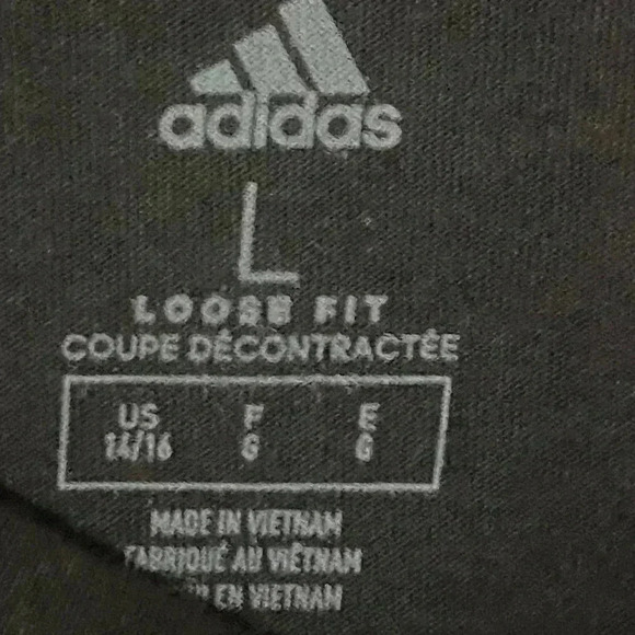 Adidas Atomic Layered Tee L (14/16) NWT - Picture 5 of 5